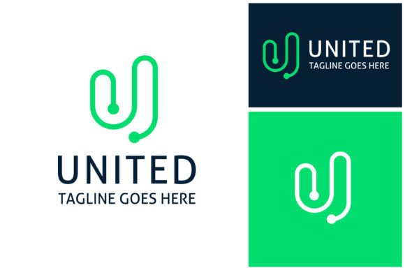 Download Initial Letter U Simple Modern Line Logo - Premium Resources