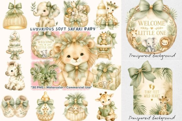 Download Luxury Soft Safari Gender Neutral Baby - Neutral Collection