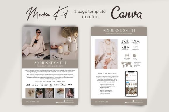 Download Neutral Tones Influencer Media Kit - Neutral Collection