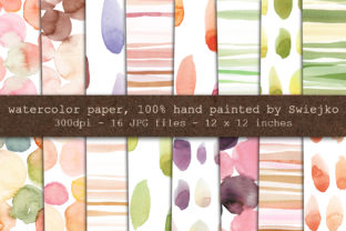 Download Hand Painted Watercolor Backgrounds - Paint Collection